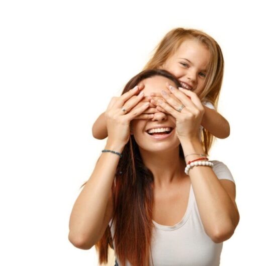 fille allergique avec sa maman fille allergique avec sa maman