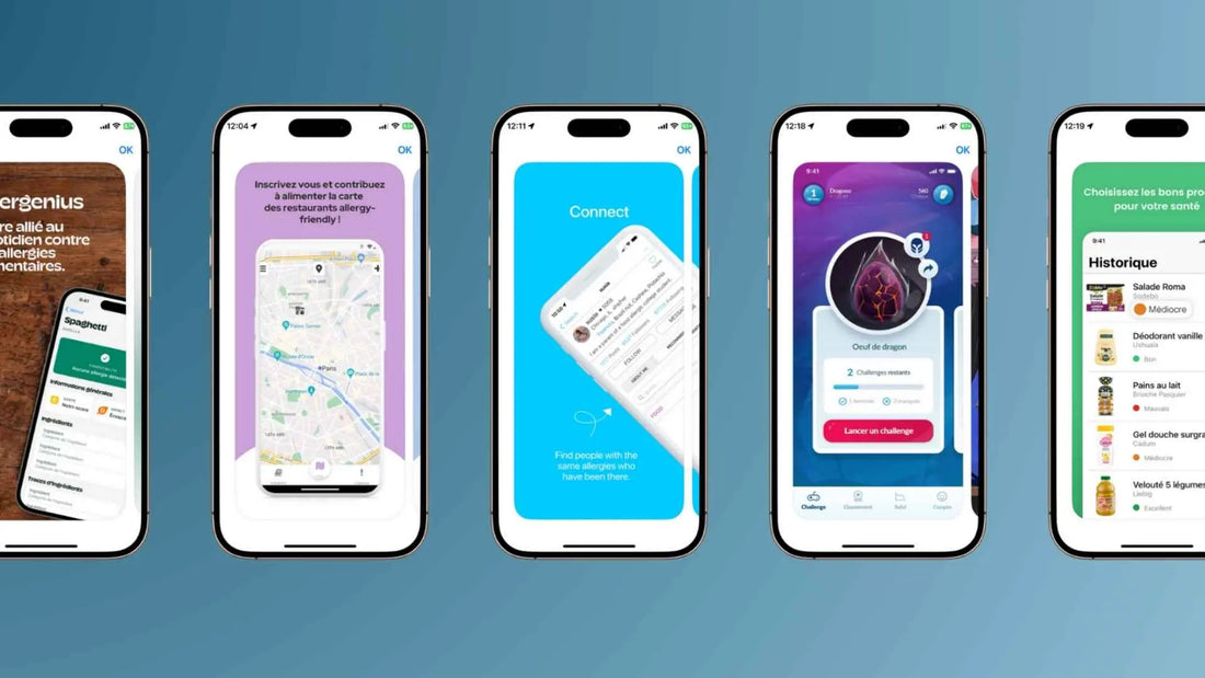 5 applis dédiées aux allergies alimentaires - alrj.fr