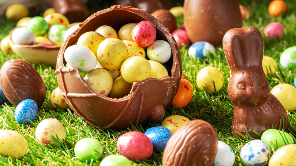 Chocolats de Pâques sans allergènes
