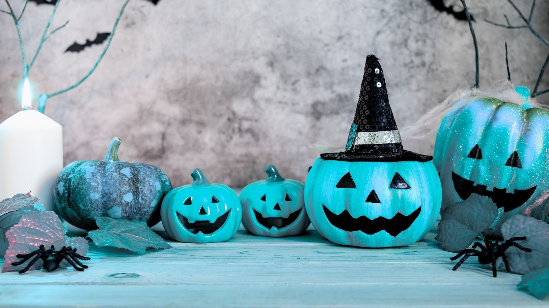 Citrouille turquoise : Fêter Halloween quand on a des allergies alimentaires