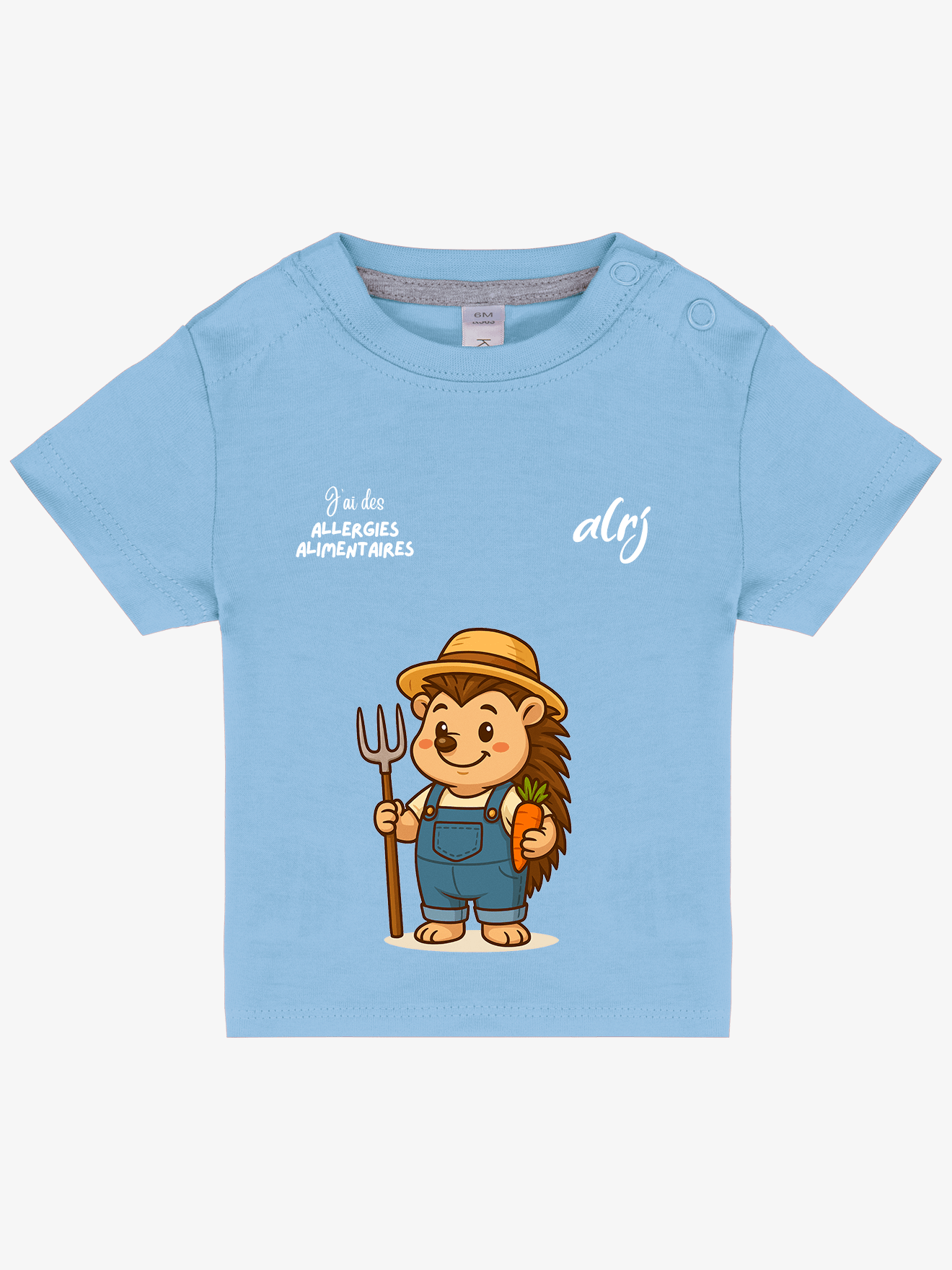 T-shirts de prévention des allergies alimentaires