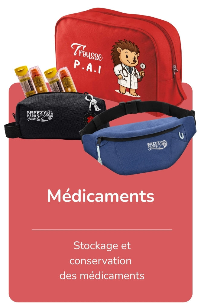 Gestion des médicaments de l'allergie alimentaire