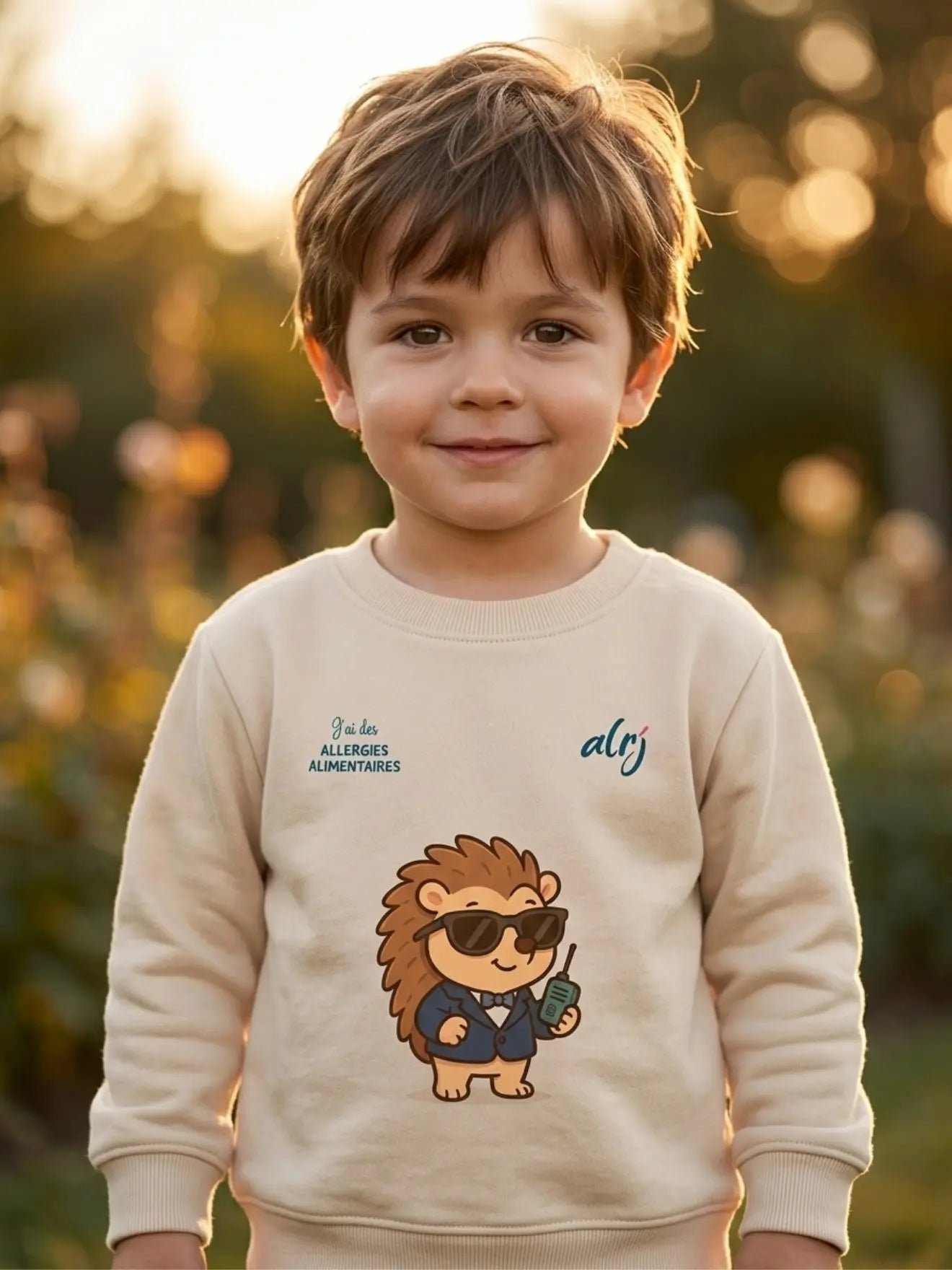 Pull 6/36 mois de prévention des allergies alimentaires-agent secret