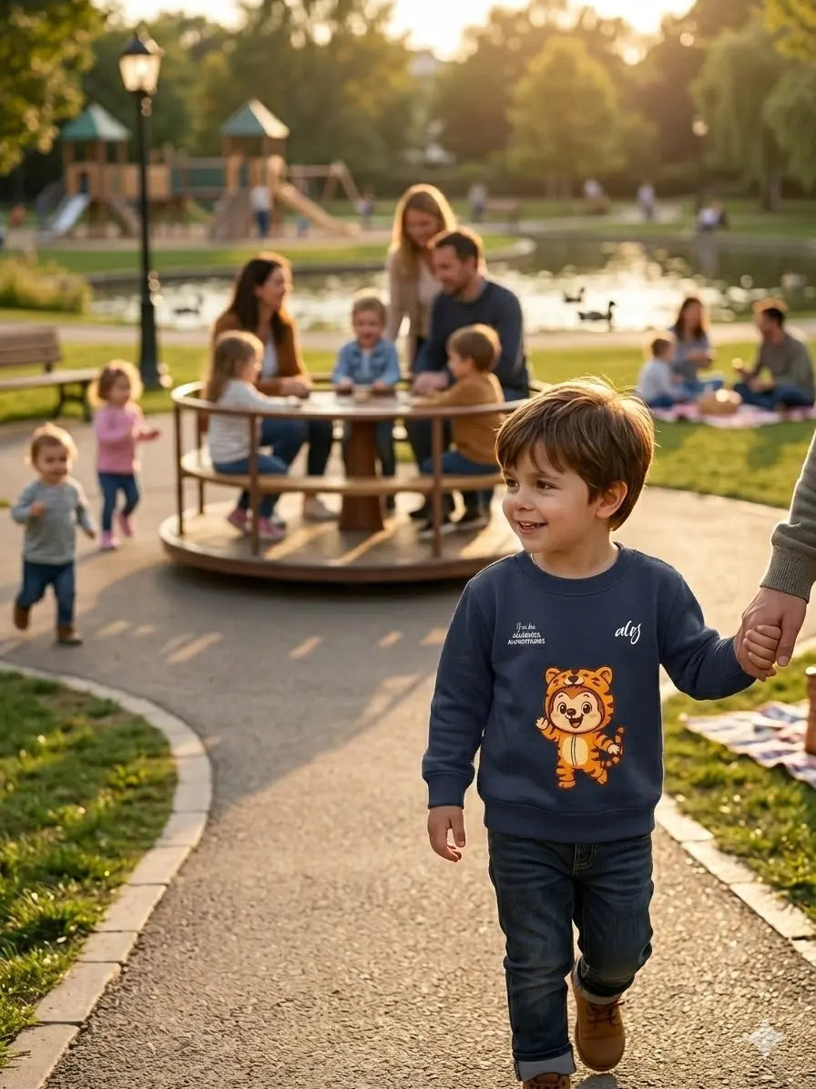 Pull 6/36 mois de prévention des allergies alimentaires-déguisement