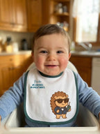 Bavoir de prévention des allergies alimentaires-agent secret