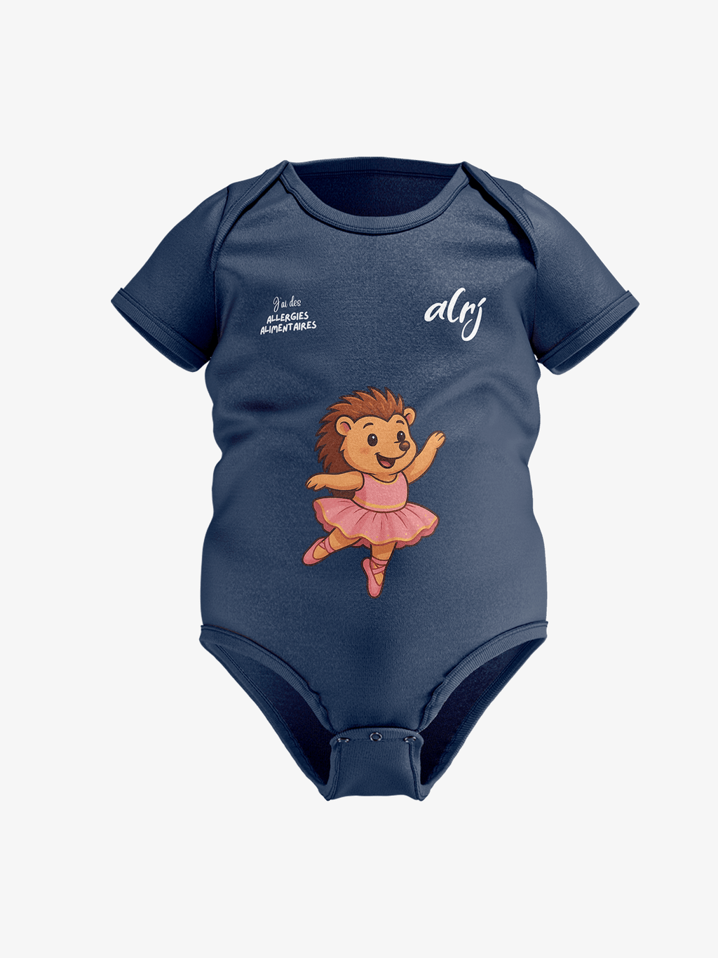 Body bébé de prévention des allergies alimentaires - ballerine