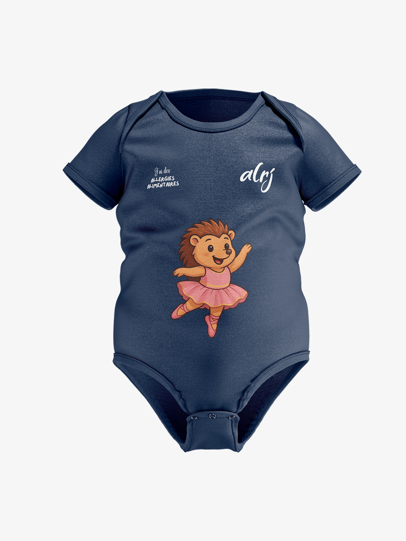 Body bébé de prévention des allergies alimentaires - ballerine