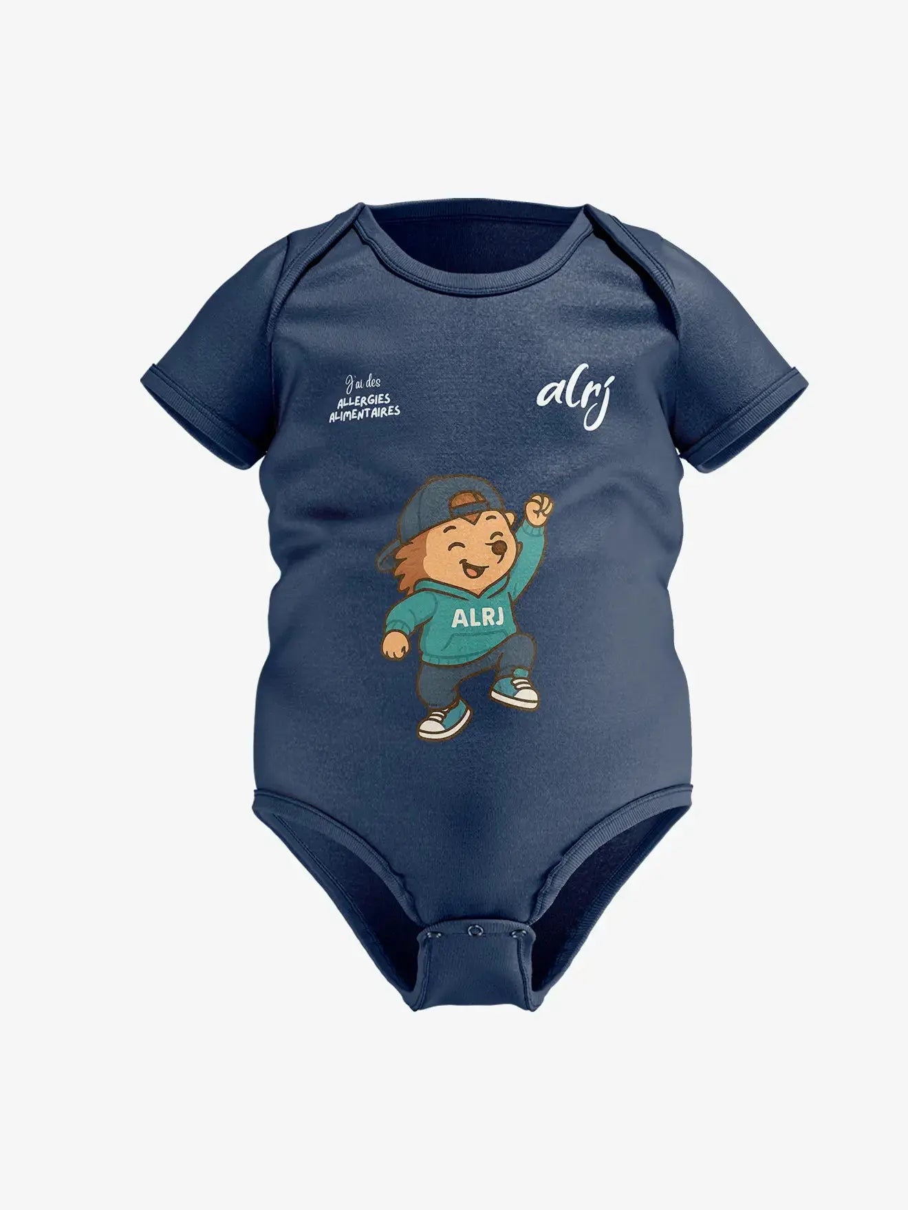 Body bébé de prévention des allergies alimentaires - casquette - alrj.fr