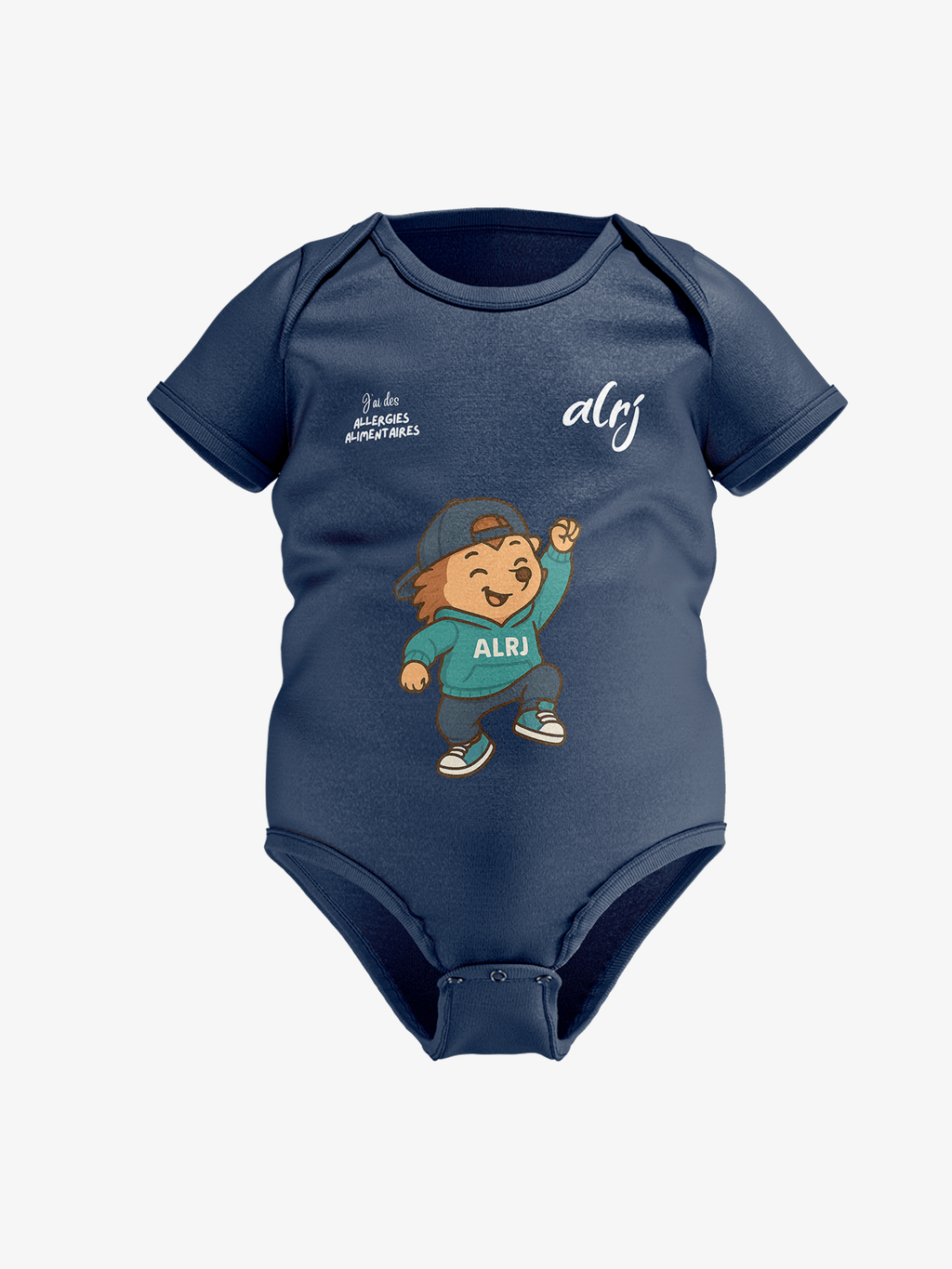 Body bébé de prévention des allergies alimentaires - casquette