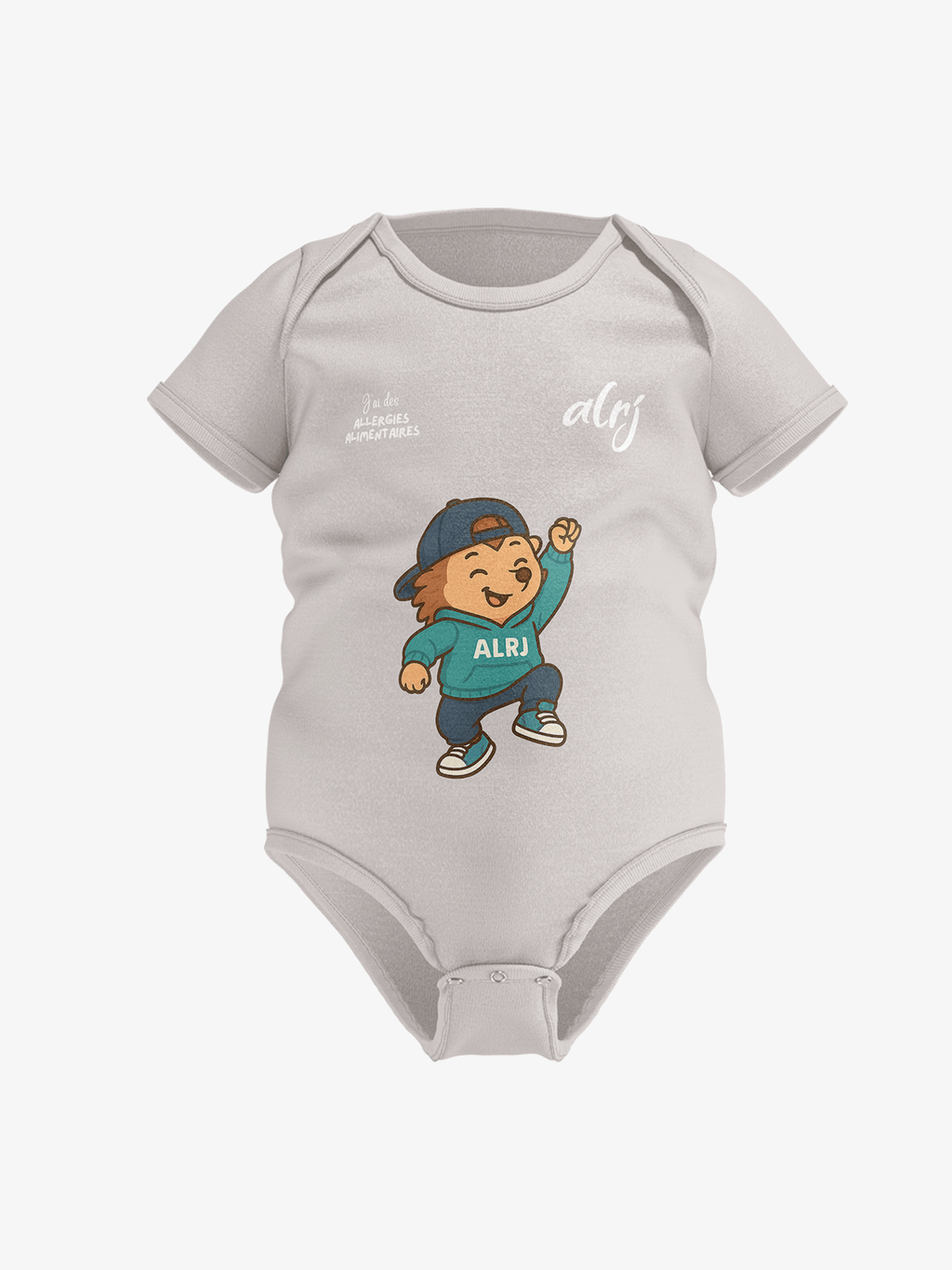 Body bébé de prévention des allergies alimentaires - casquette