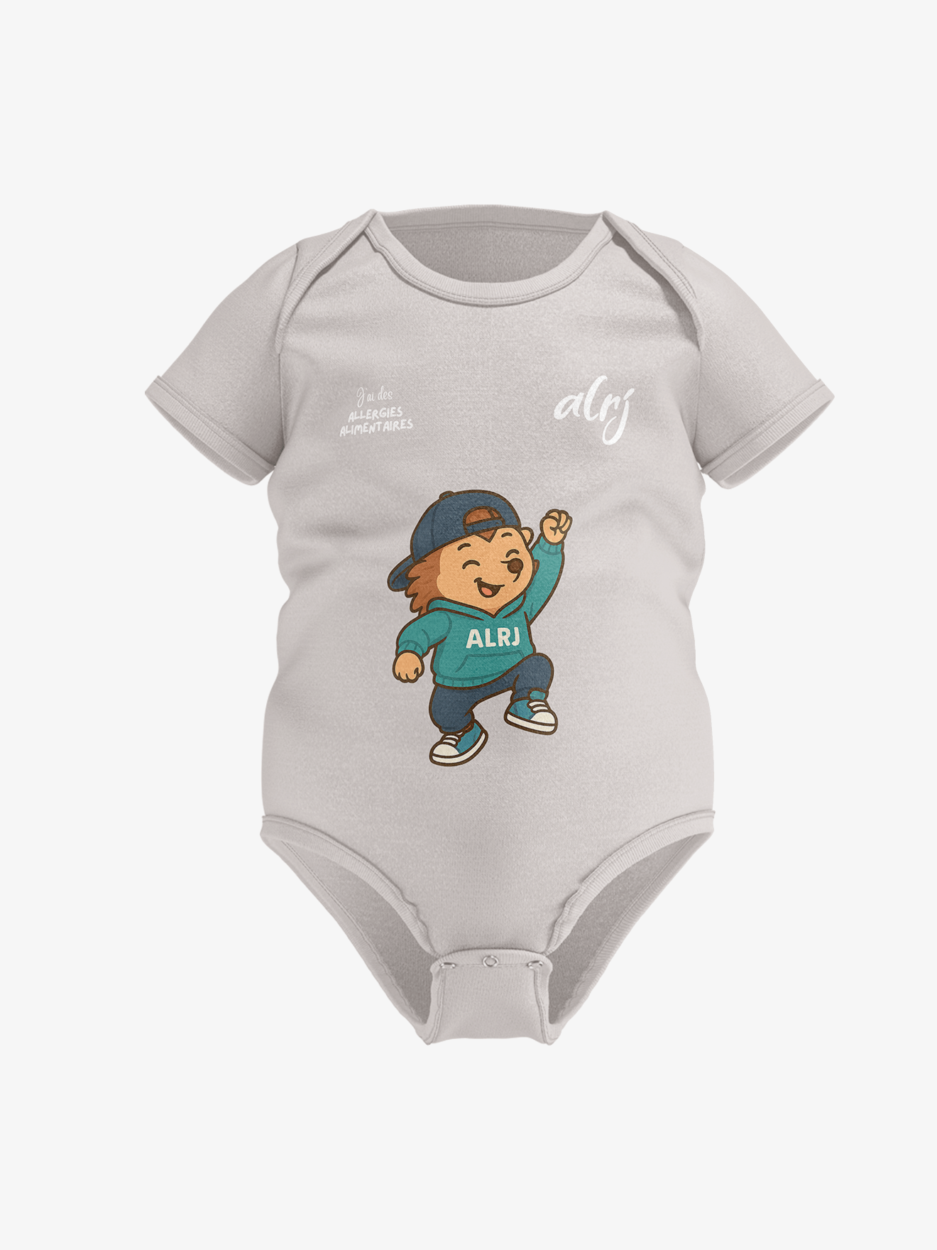 Body bébé de prévention des allergies alimentaires - casquette