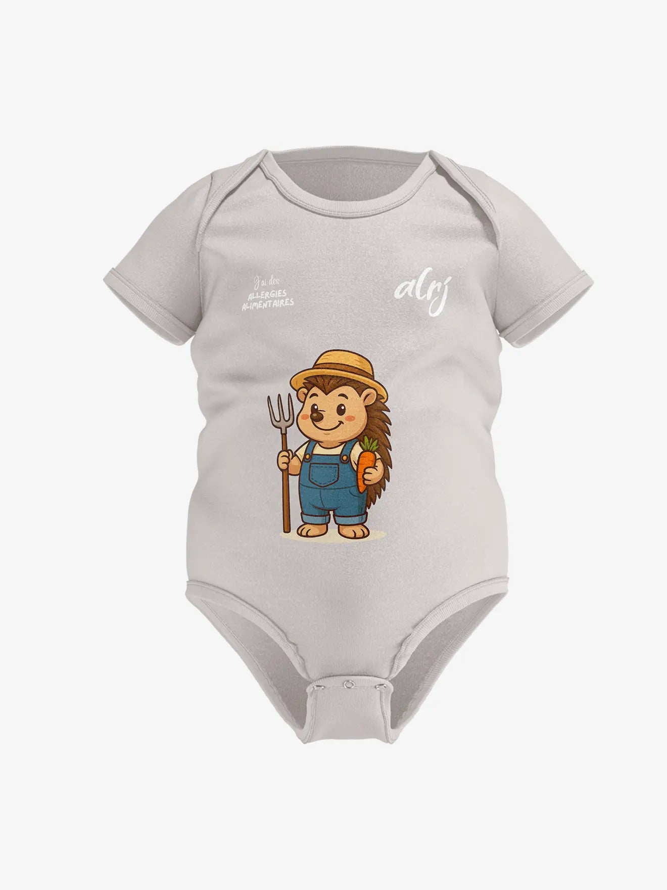 Body bébé de prévention des allergies alimentaires - fermier - alrj.fr