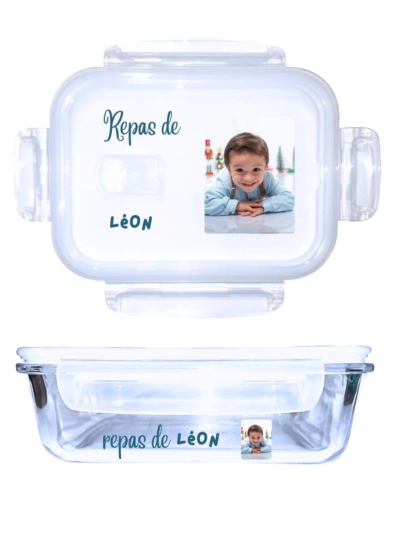 Boîte à repas Prénom + photo - alrj.fr