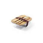Boîte à repas personnalisable pour enfant en bambou