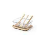 Boîte à repas personnalisable pour enfant en bambou