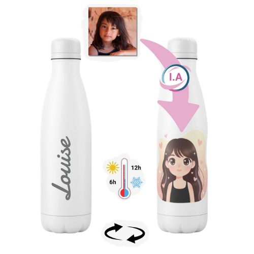Gourde personnalisée par I. A