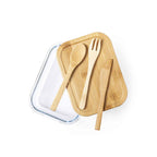 Boîte à repas personnalisable pour enfant en bambou