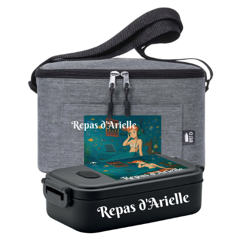 Panier repas personnalisé enfant allergique – Glacière + Boîte à repas légère