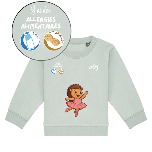 Pull 6/36 mois de prévention des allergies alimentaires-avec symboles