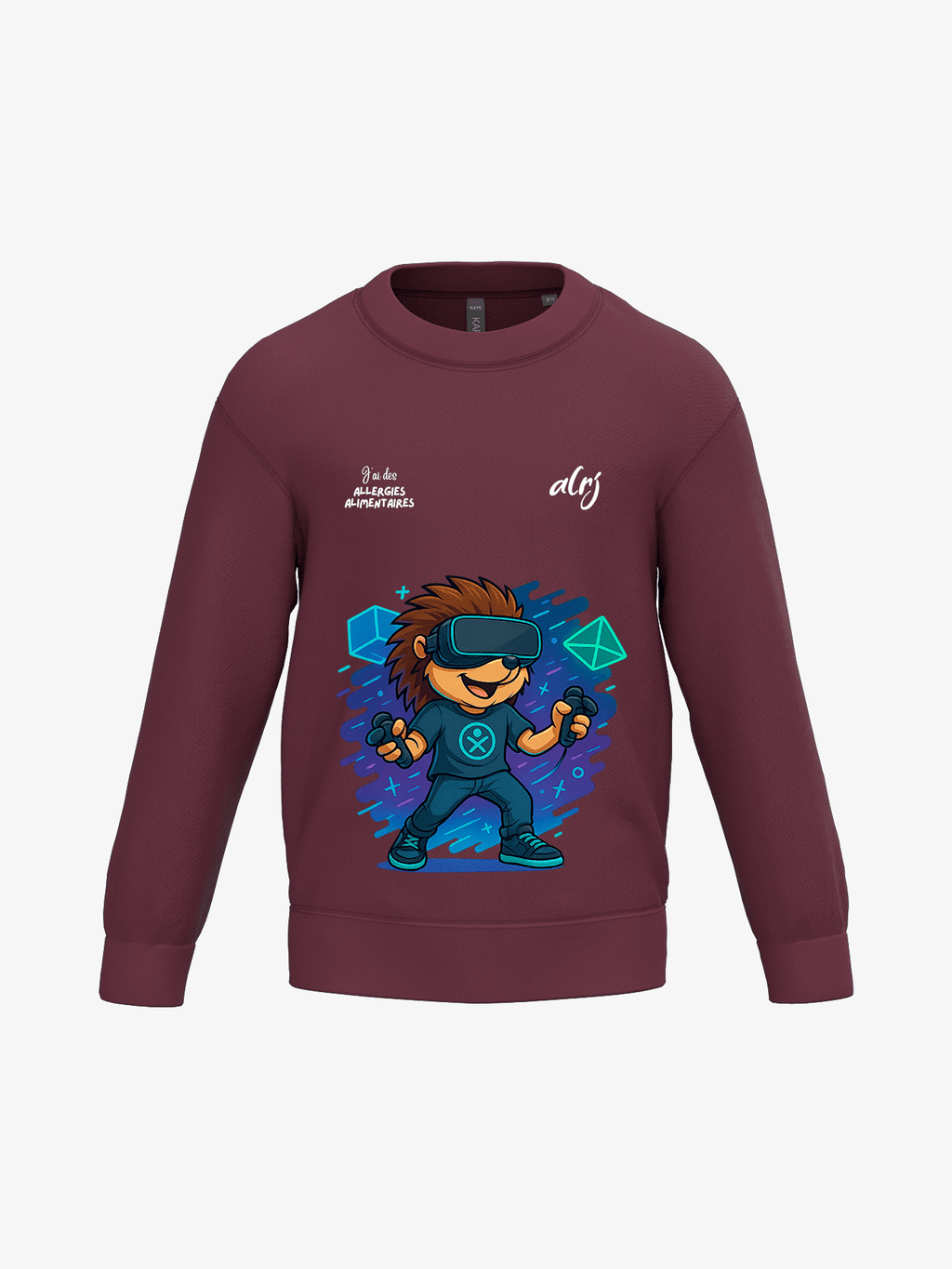 Pull enfant de prévention des allergies alimentaires - VR