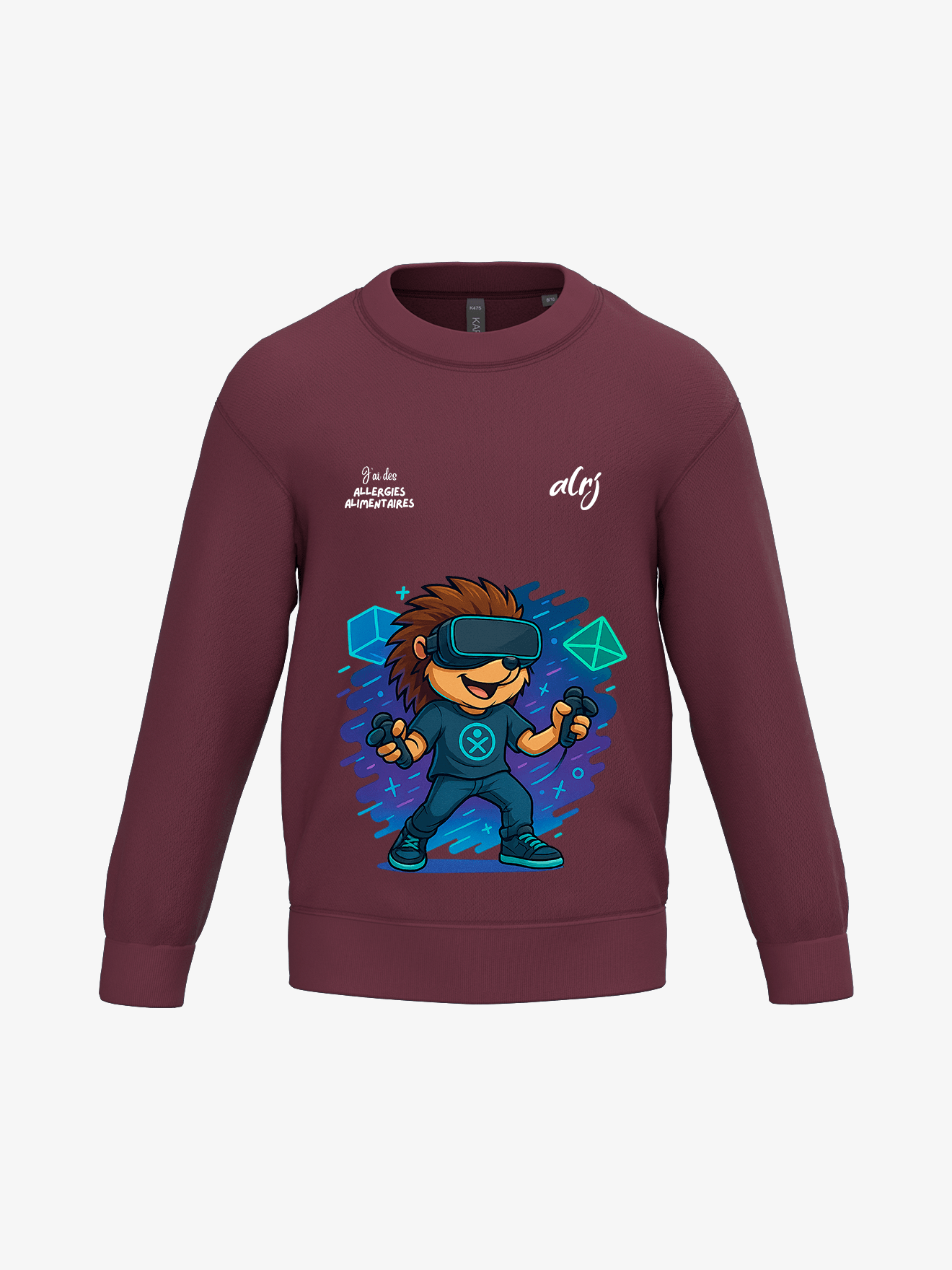 Pull enfant de prévention des allergies alimentaires - VR