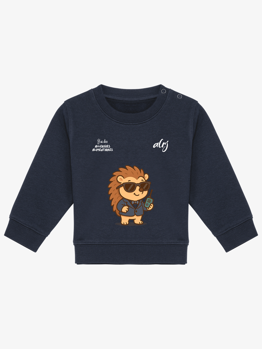 Pull 6/36 mois de prévention des allergies alimentaires - agent secret