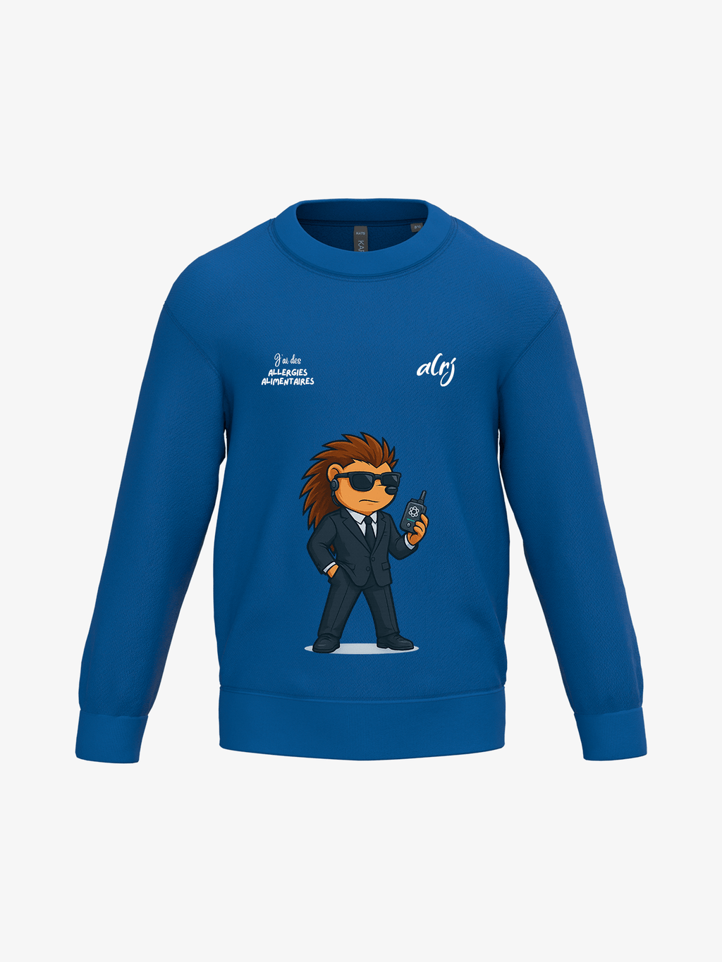 Pull enfant de prévention des allergies alimentaires - agent secret
