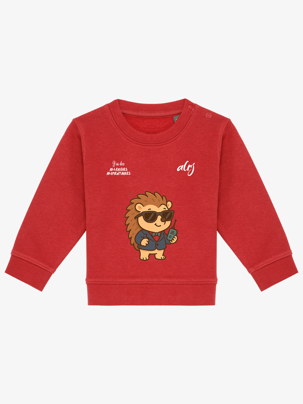 Pull 6/36 mois de prévention des allergies alimentaires - agent secret