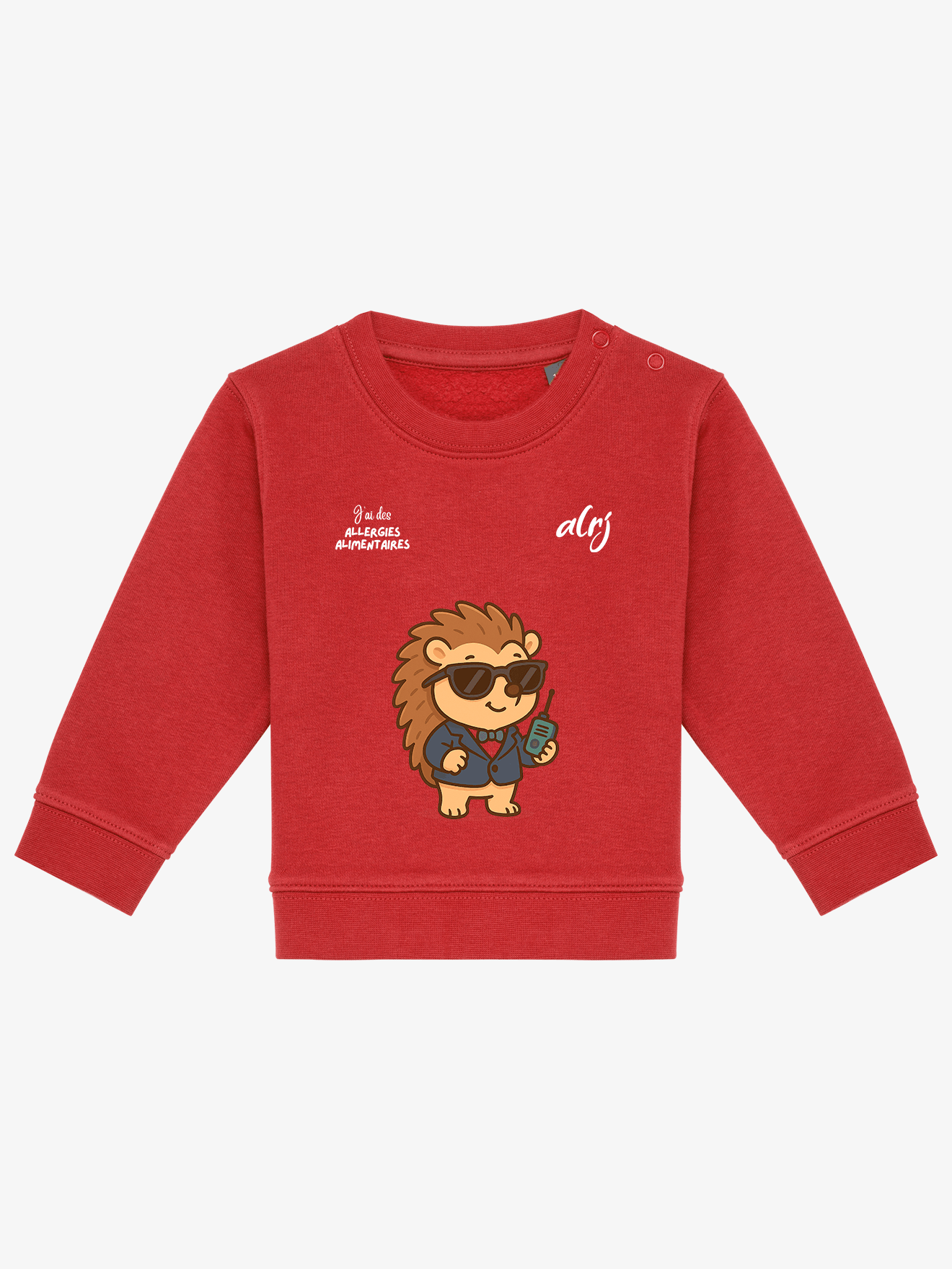 Pull 6/36 mois de prévention des allergies alimentaires - agent secret