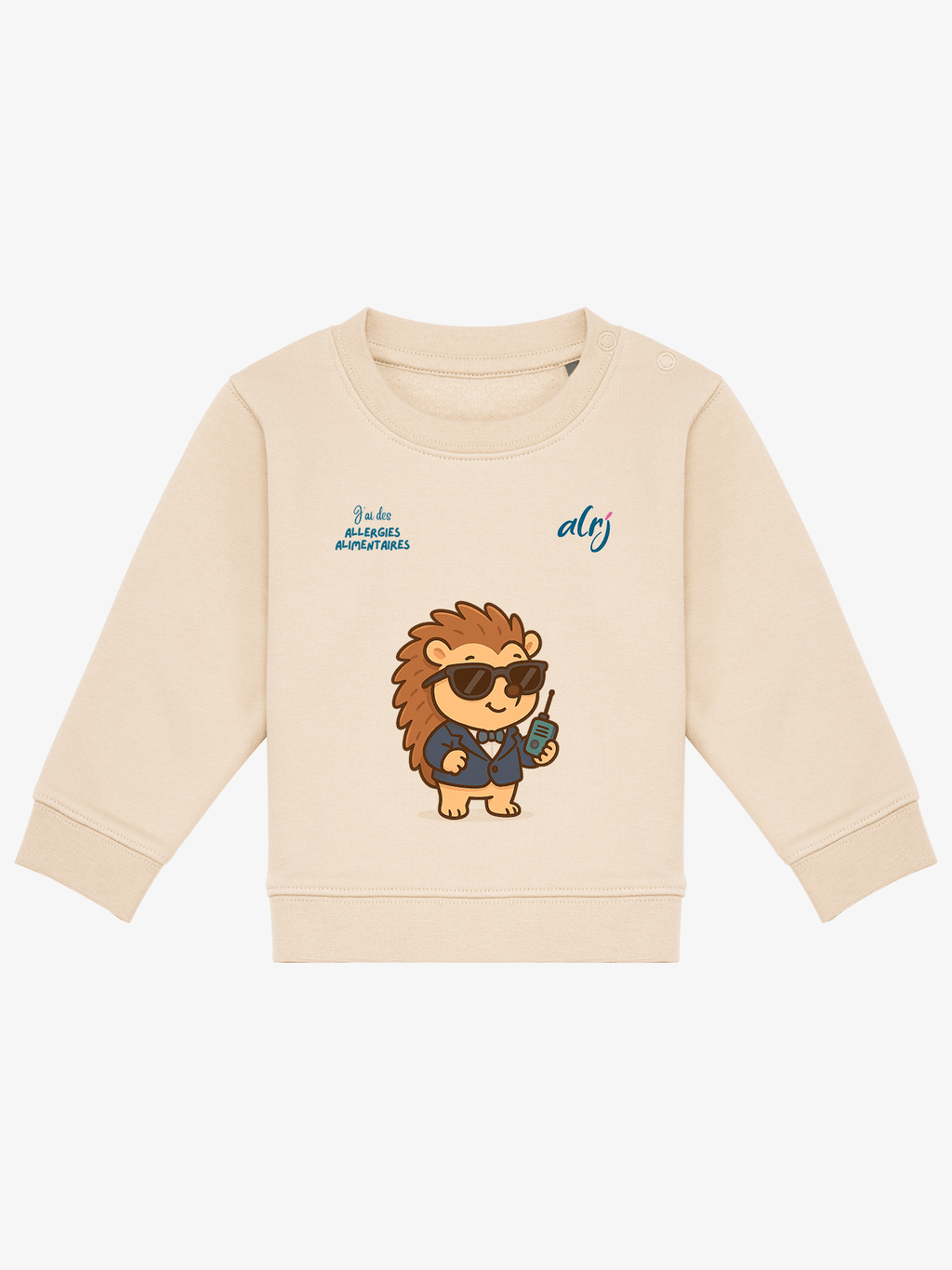 Pull 6/36 mois de prévention des allergies alimentaires - agent secret