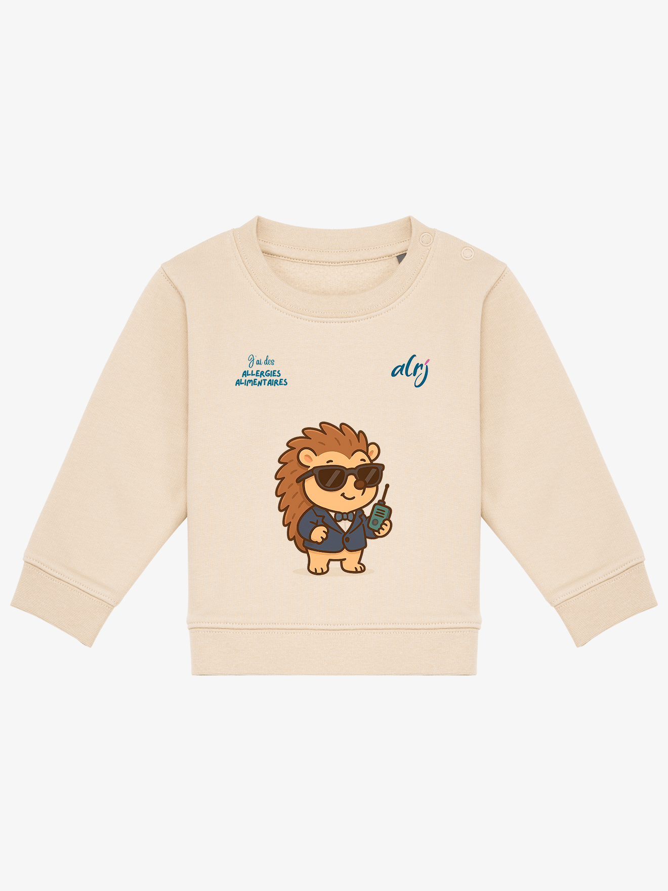 Pull 6/36 mois de prévention des allergies alimentaires - agent secret