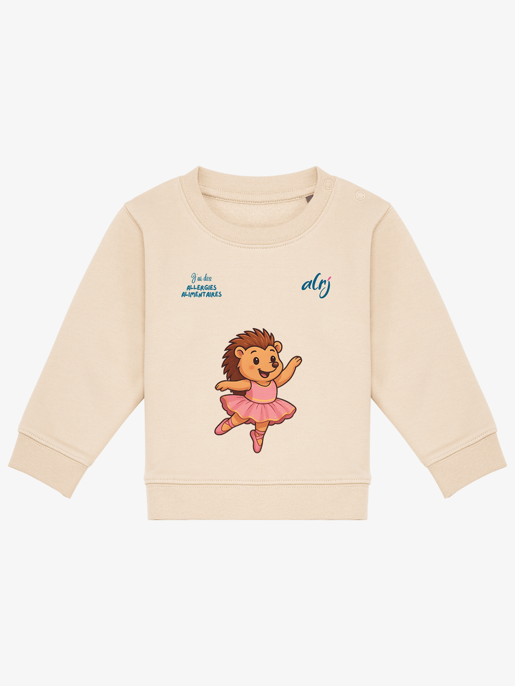 Pull 6/36 mois de prévention des allergies alimentaires - ballerine