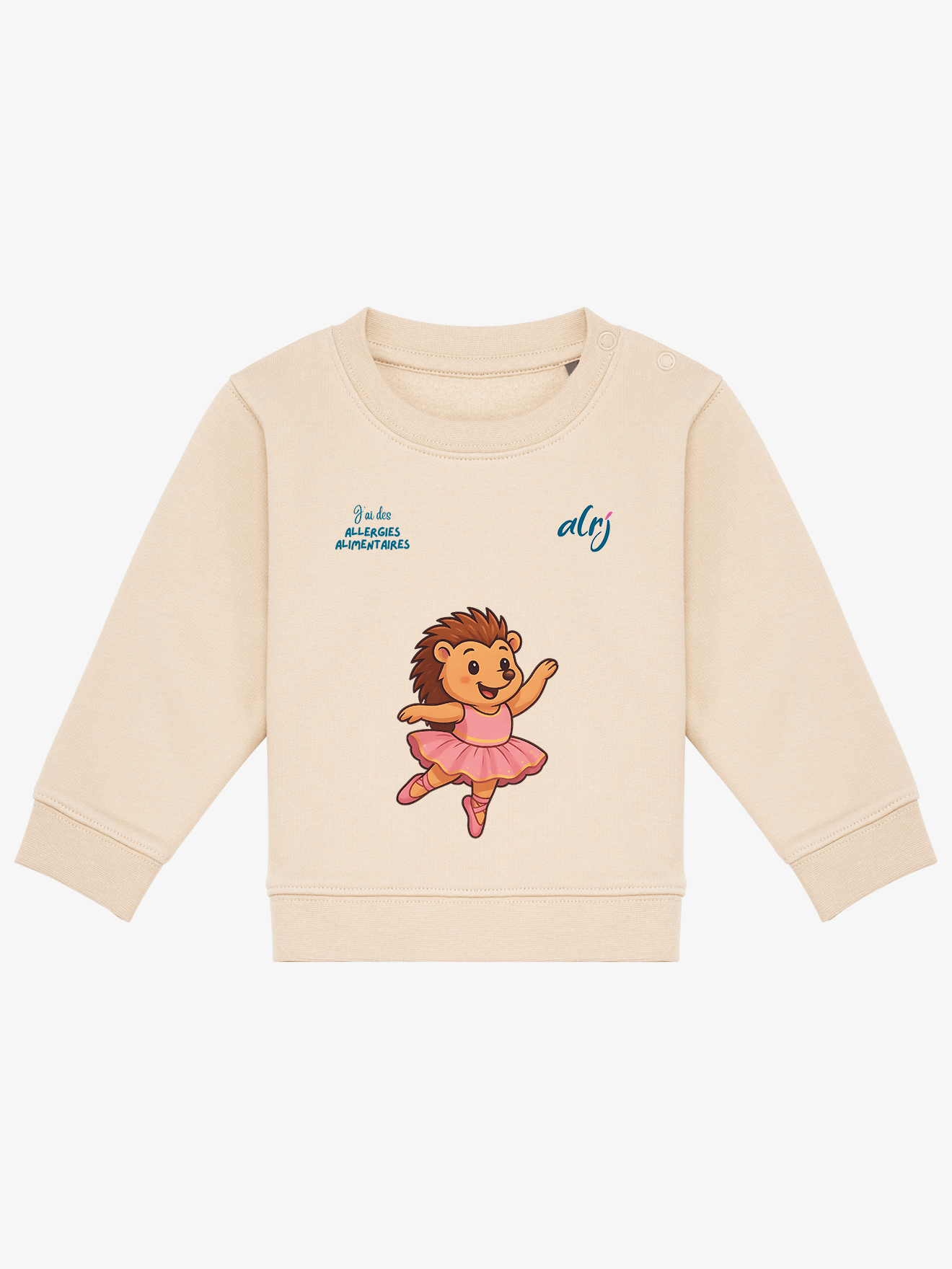 Pull 6/36 mois de prévention des allergies alimentaires - ballerine
