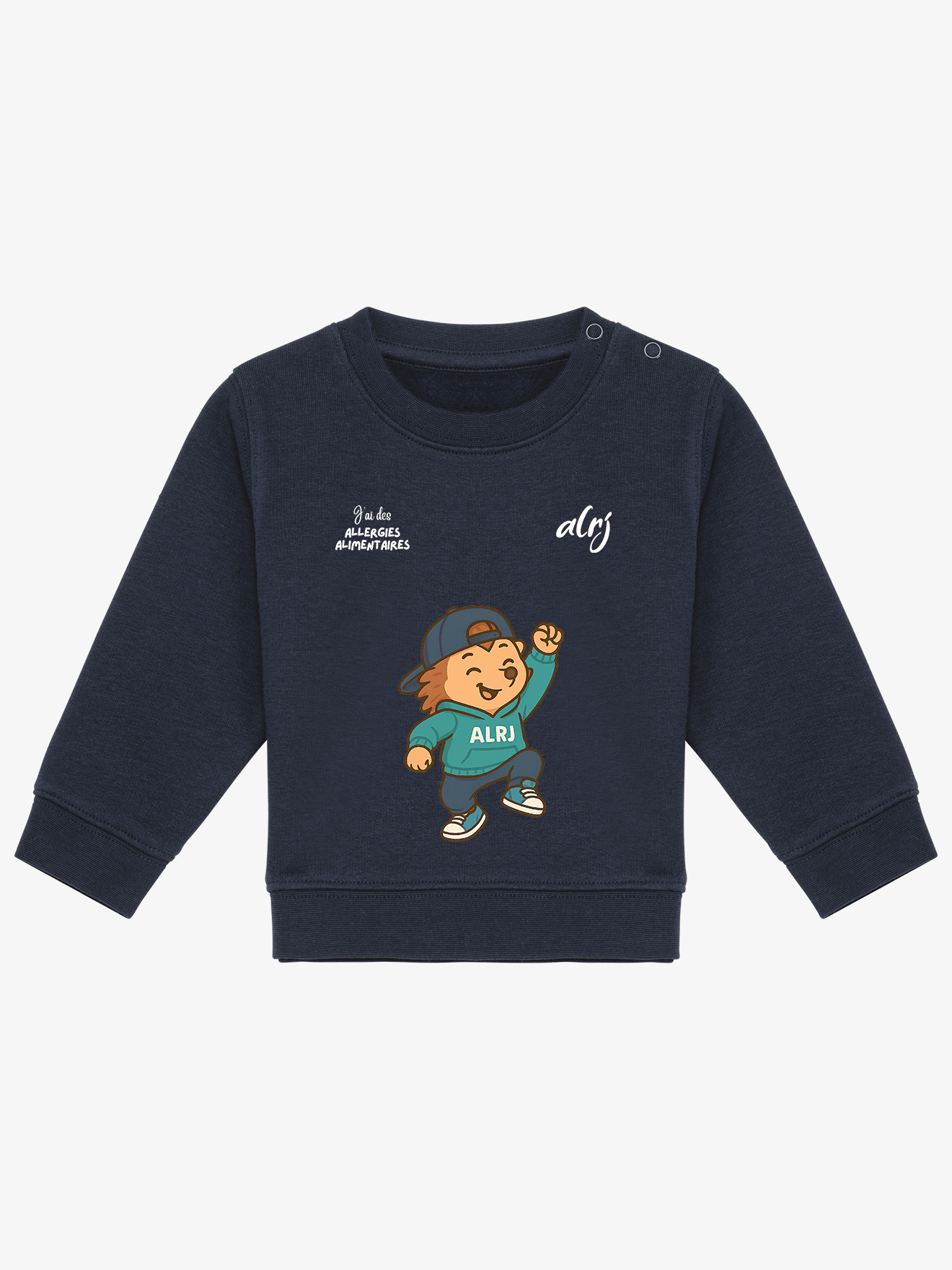 Pull 6/36 mois de prévention des allergies alimentaires - casquette