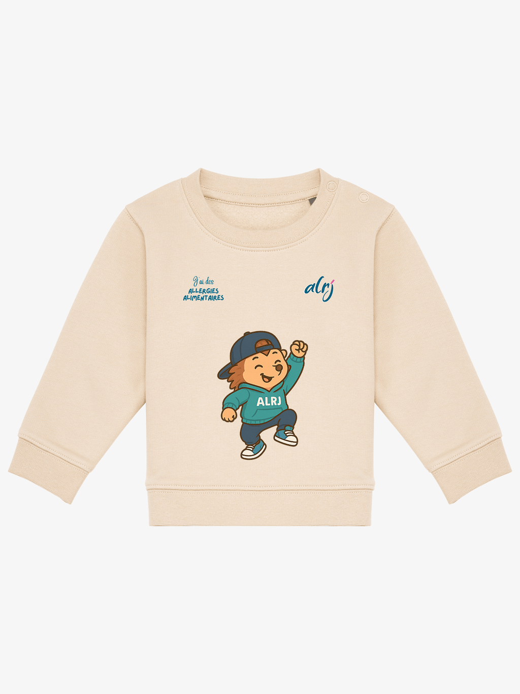 Pull 6/36 mois de prévention des allergies alimentaires - casquette