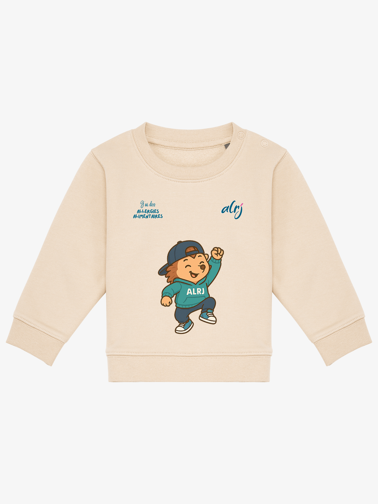 Pull 6/36 mois de prévention des allergies alimentaires - casquette
