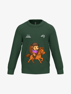 Pull enfant de prévention des allergies alimentaires - équitation