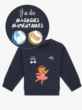 Pull 6/36 mois de prévention des allergies alimentaires - avec symboles - alrj.fr