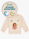 Pull 6/36 mois de prévention des allergies alimentaires - avec symboles - alrj.fr