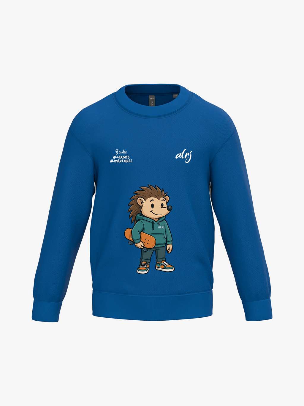 Pull enfant de prévention des allergies alimentaires - skate