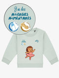 Pull 6/36 mois de prévention des allergies alimentaires - avec symboles - alrj.fr