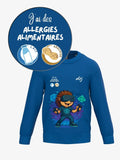 Pull enfant de prévention des allergies alimentaires - avec symbole - alrj.fr