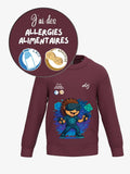Pull enfant de prévention des allergies alimentaires - avec symbole - alrj.fr