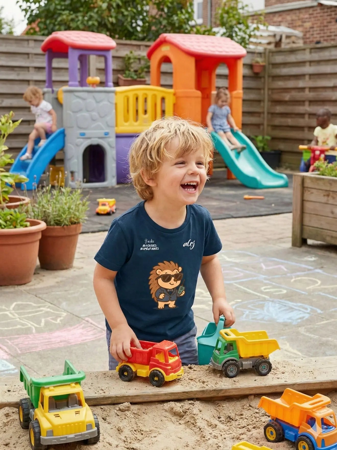 T-shirt 3/36 mois de prévention des allergies alimentaires-agent secret - alrj.fr