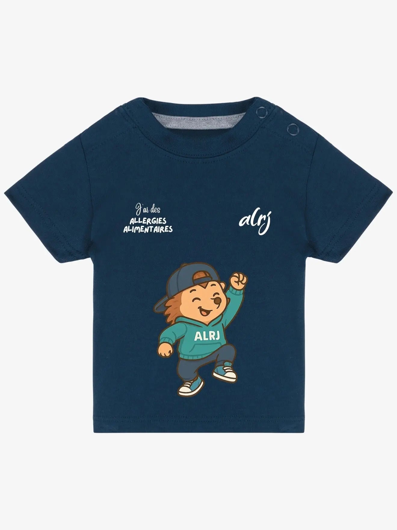 T-shirt 3/36 mois de prévention des allergies alimentaires-casquette - alrj.fr