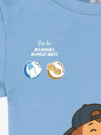 T-shirt 3/36 mois de prévention des allergies alimentaires-avec symboles
