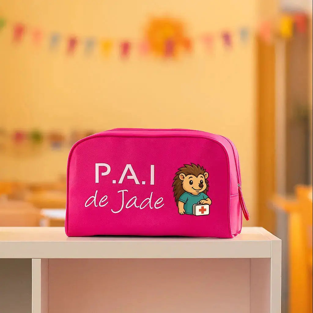 Trousse PAI personnalisée Prénom + Dessin alrj