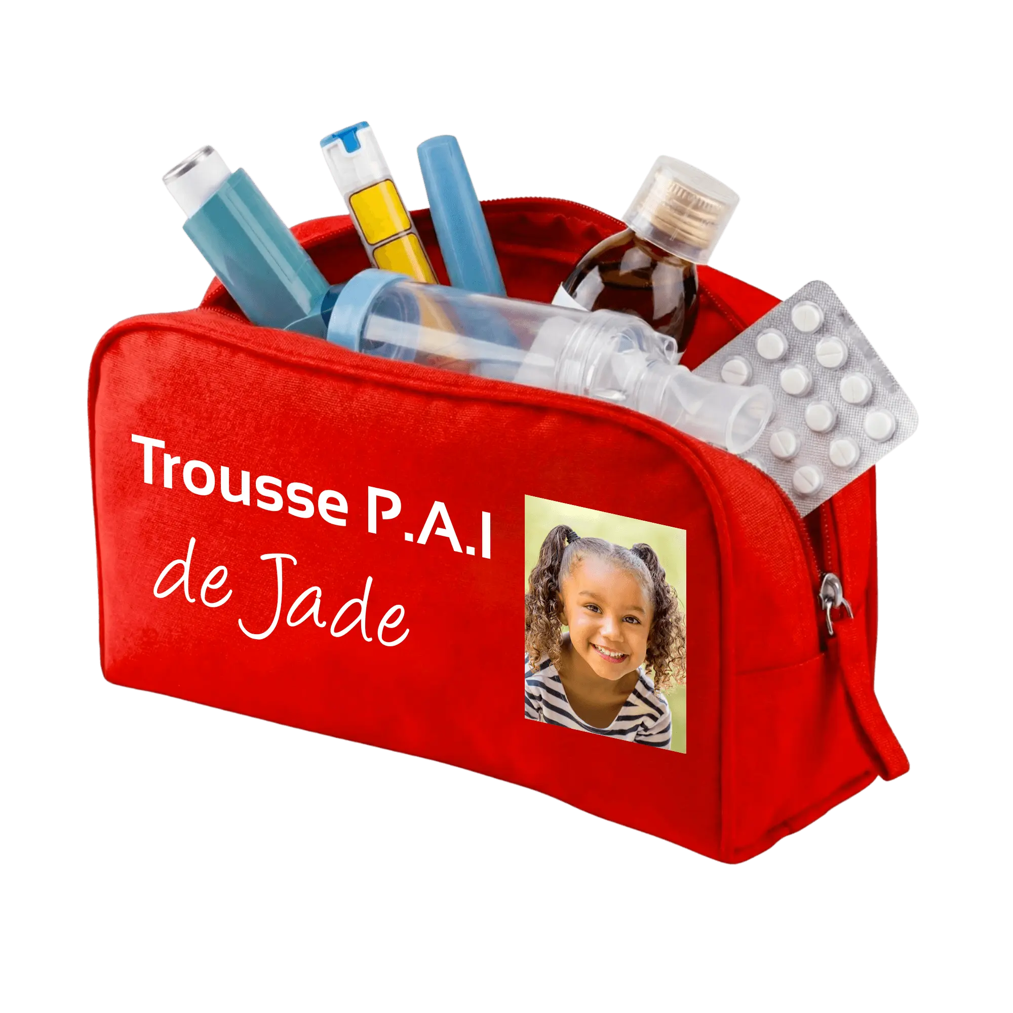 Trousse PAI personnalisée Prénom + Photo
