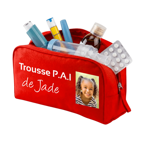 Trousse PAI personnalisée Prénom + Photo