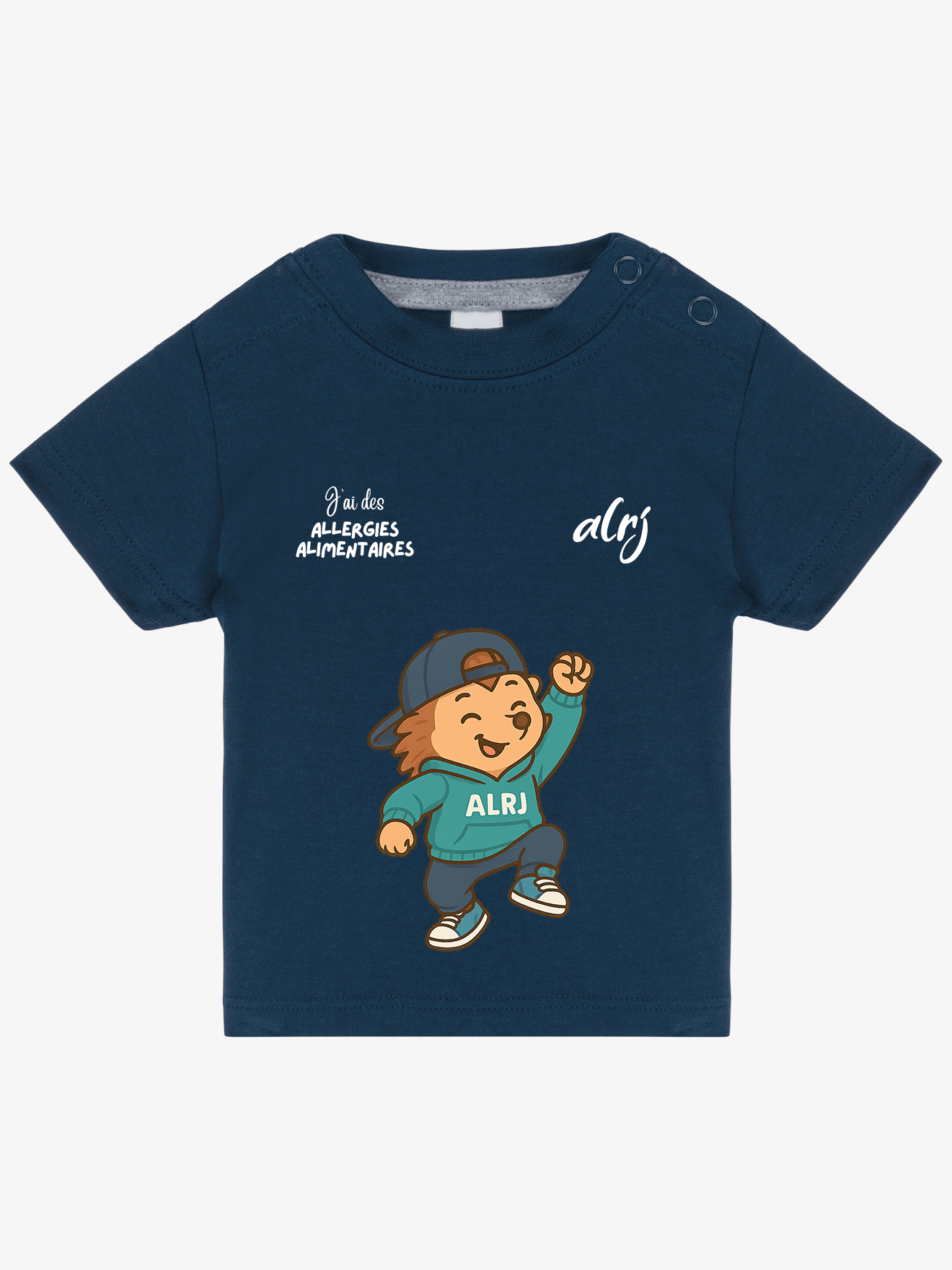 T-shirt 3/36 mois de prévention des allergies alimentaires - casquette